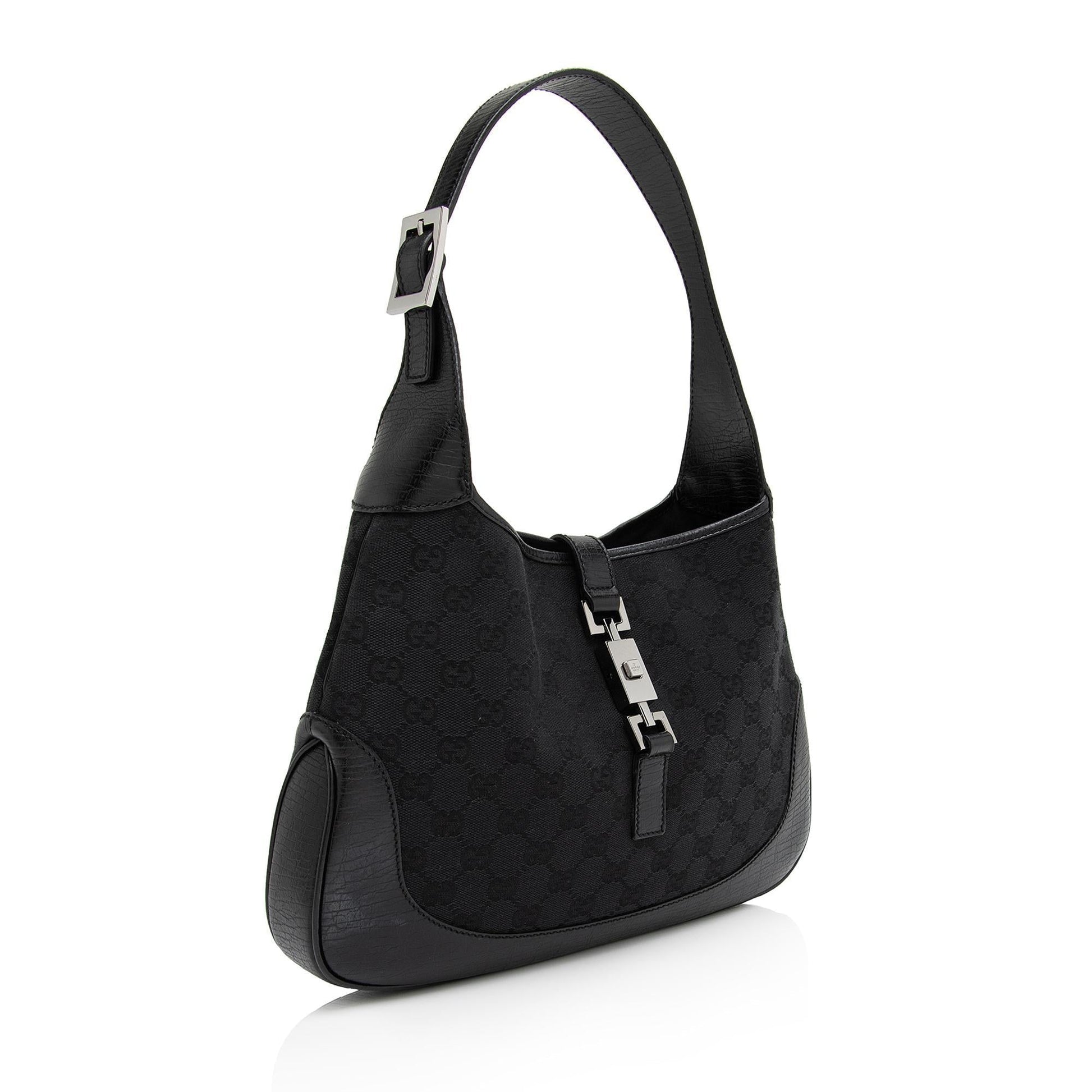 Gucci GG Canvas Jackie Hobo (SHF-09jnSd)