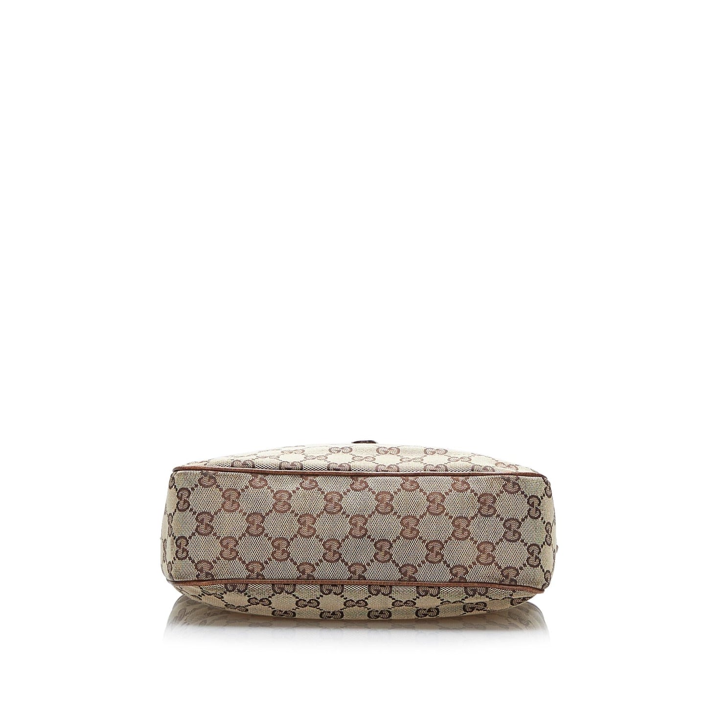 Gucci GG Canvas Jackie Piston Lock Handbag (SHG-oonzW2)