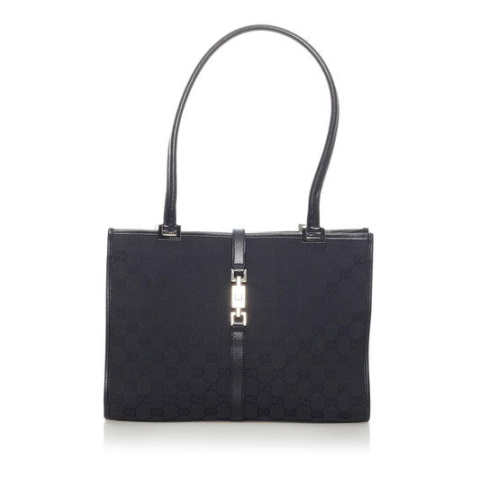 Gucci GG Canvas Jackie Tote Bag (SHG-31592)