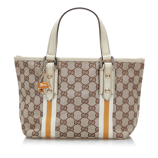 Gucci GG Canvas Jolicoeur Handbag (SHG-36791)