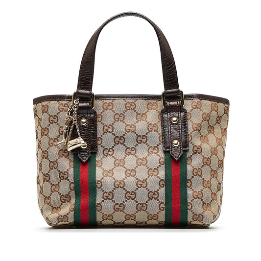 Gucci GG Canvas Jolicoeur Handbag (SHG-WsyJHx)