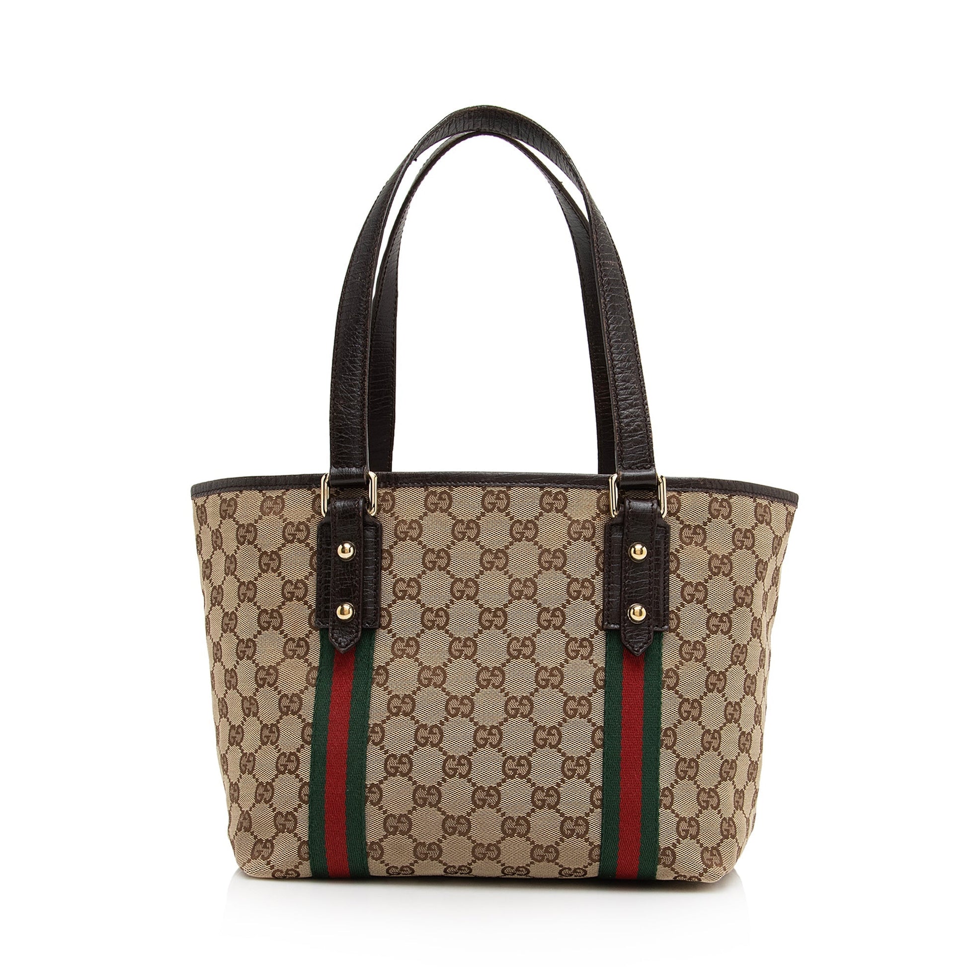 Gucci GG Canvas Jolicoeur Medium Tote (SHF-22938)