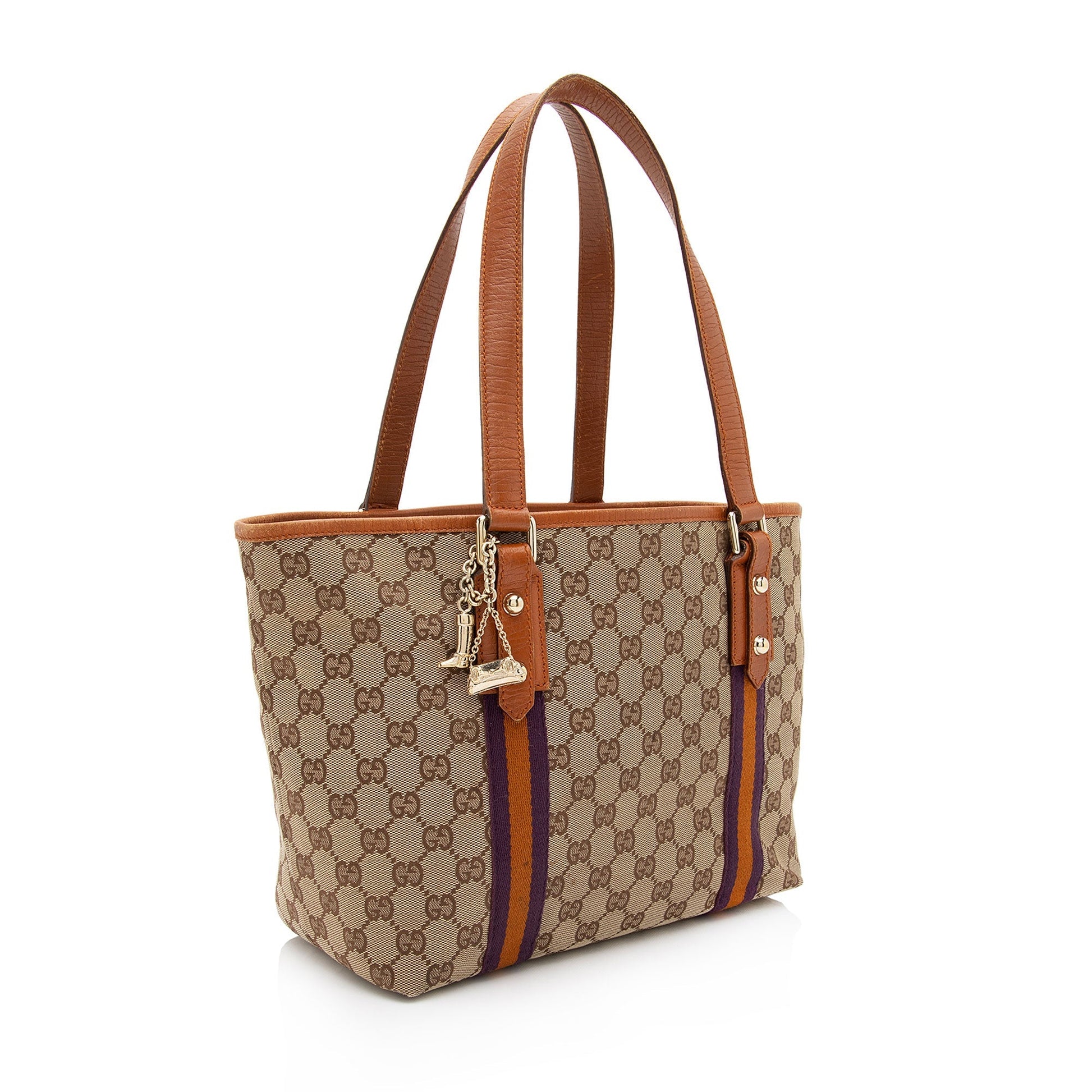 Gucci GG Canvas Jolicoeur Medium Tote (SHF-JDa0i6)