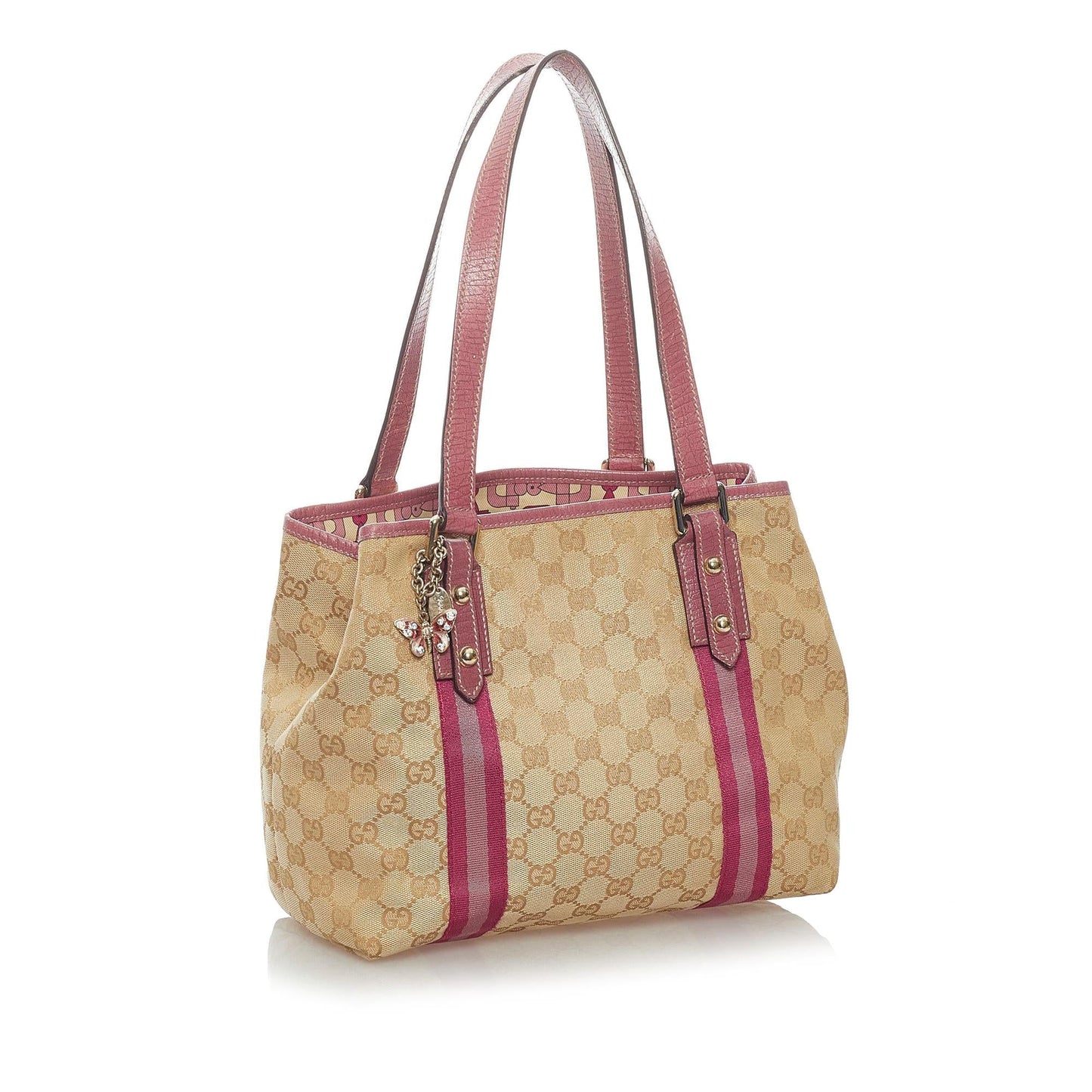 Gucci GG Canvas Jolicoeur Tote Bag (SHG-32320)