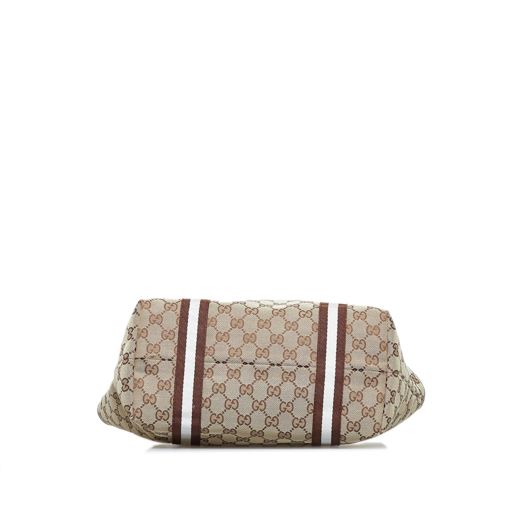 Gucci GG Canvas Jolicoeur Tote Bag (SHG-uCLiM4)