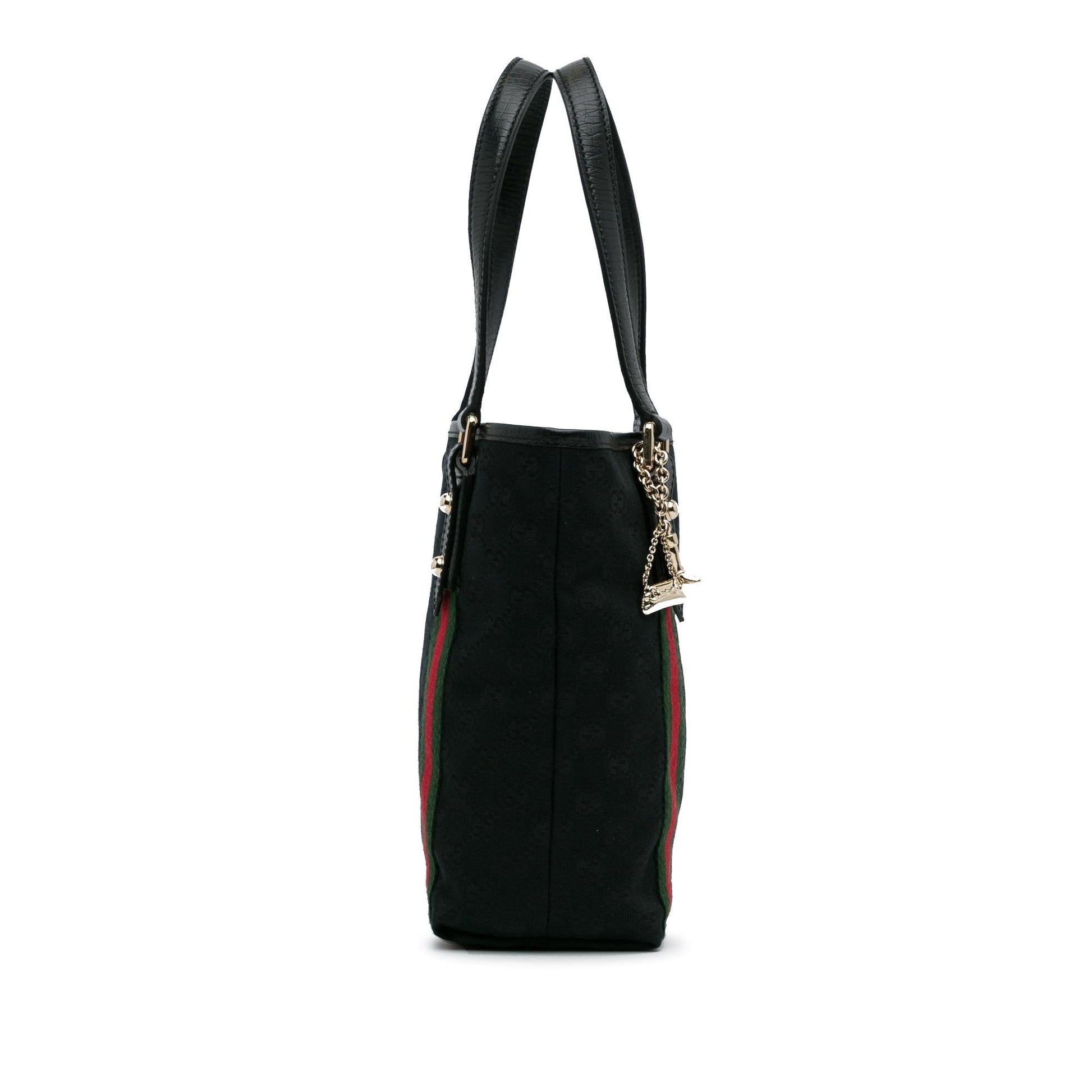 Gucci GG Canvas Jolicoeur Tote Bag (SHG-SQ1qua)