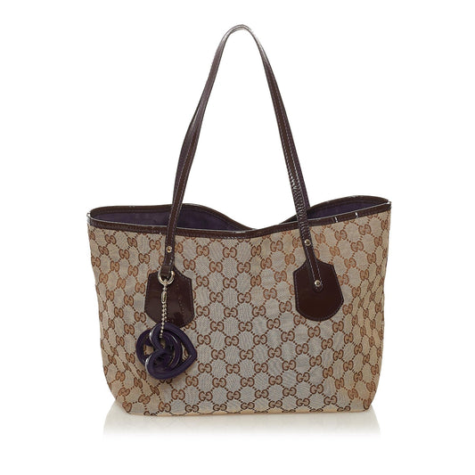 Gucci GG Canvas Jolie Tote Bag (SHG-34358)