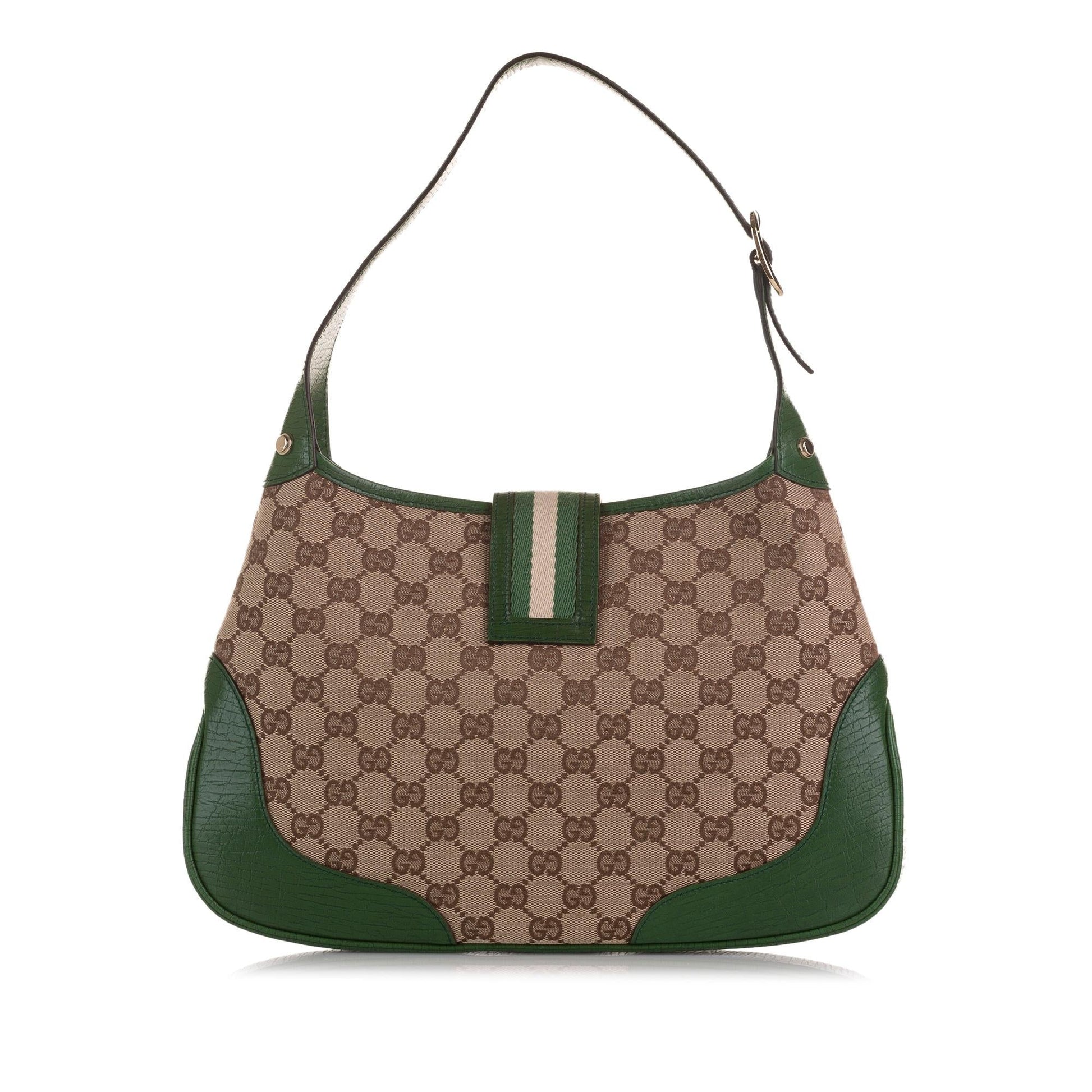 Gucci GG Canvas Junco Shoulder Bag (SHG-m2iTs8)