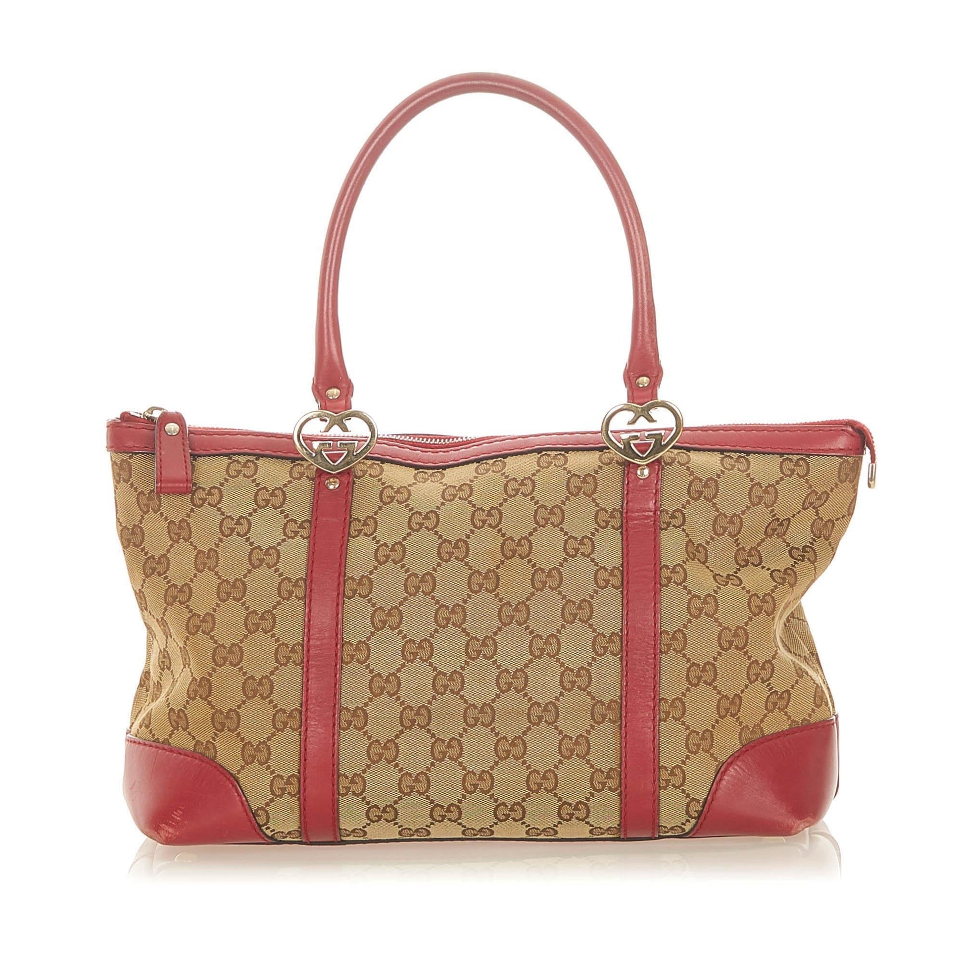 Gucci Monogram Canvas Tote