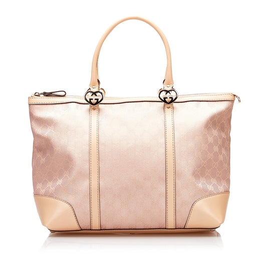 Gucci GG Canvas Lovely Tote Bag (SHG-35508)