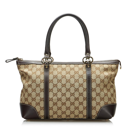 Gucci GG Canvas Lovely Tote Bag (SHG-)