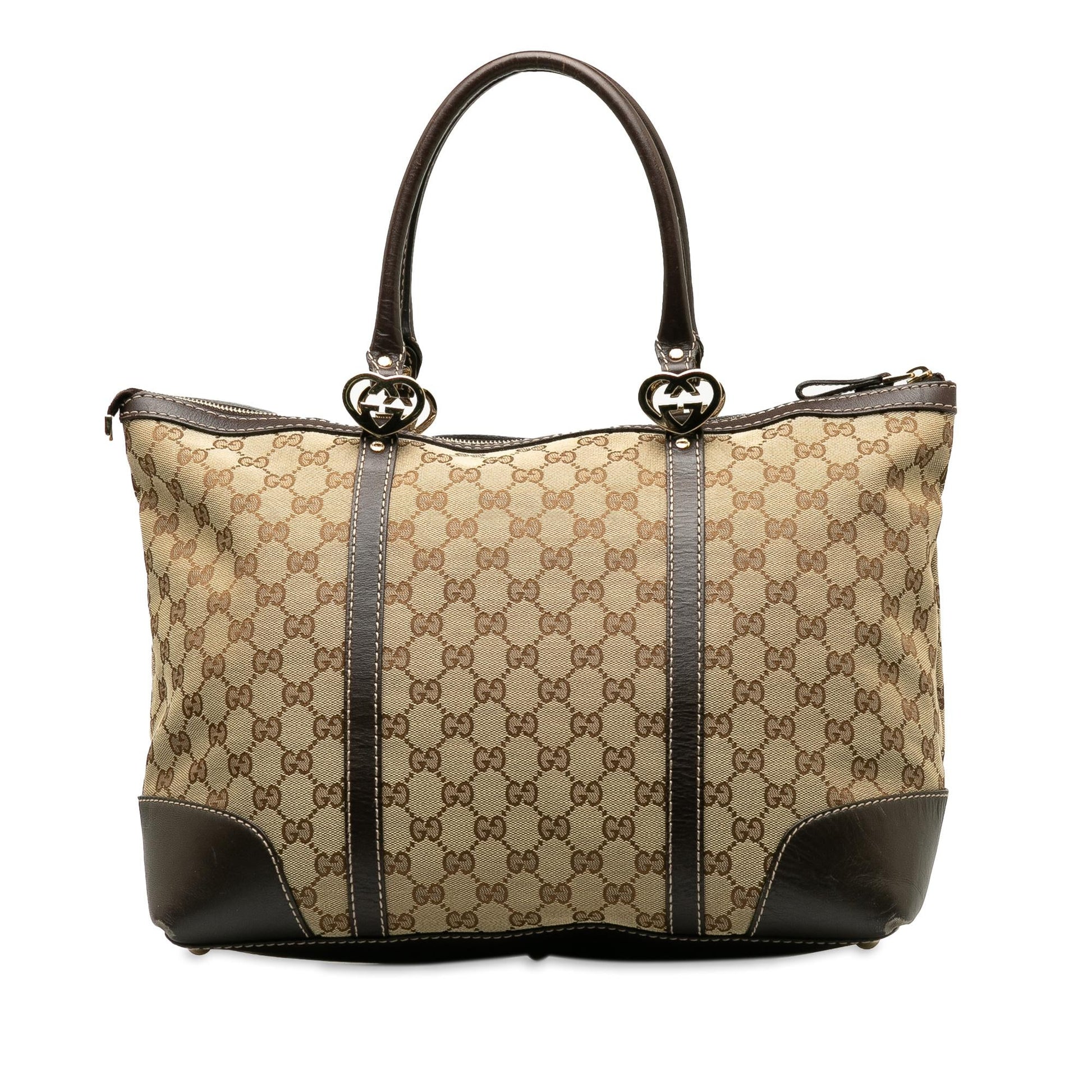 Gucci GG Canvas Lovely Tote Bag (SHG-r7dnS7)