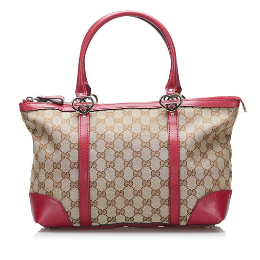 Gucci GG Canvas Lovely Tote (SHG-fugUcX)