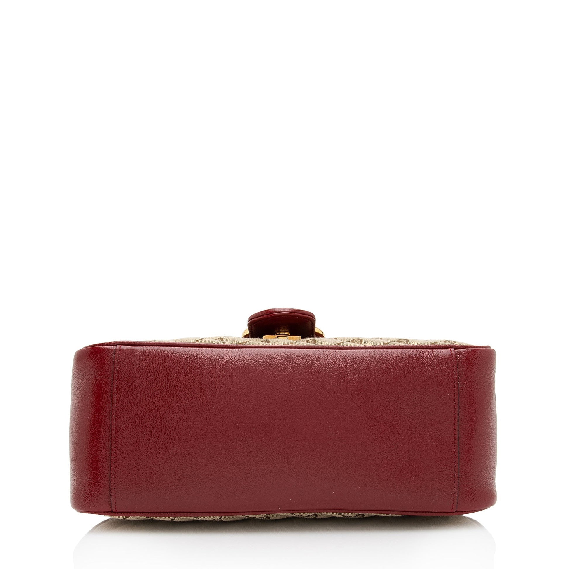 Gucci GG Canvas Marmont Small Top Handle Bag (SHF-WYqDum)
