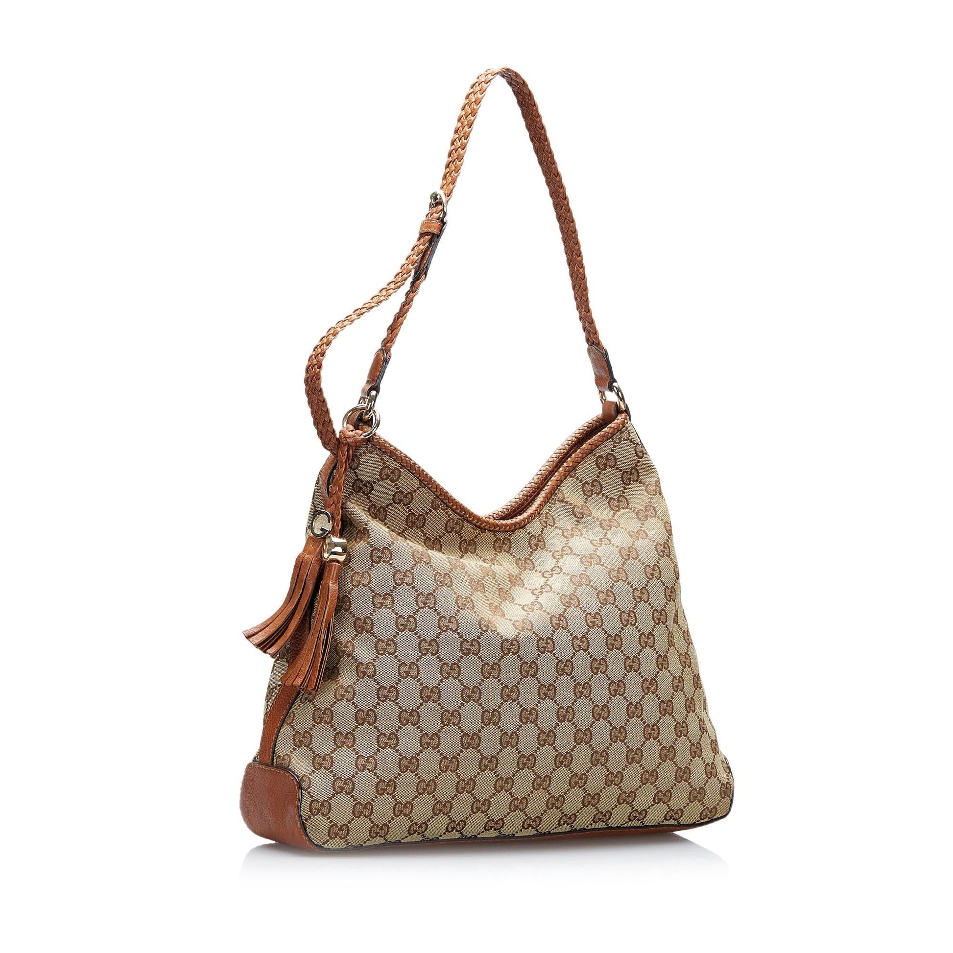 Gucci GG Canvas Marrakech Shoulder Bag (SHG-a9sICN)
