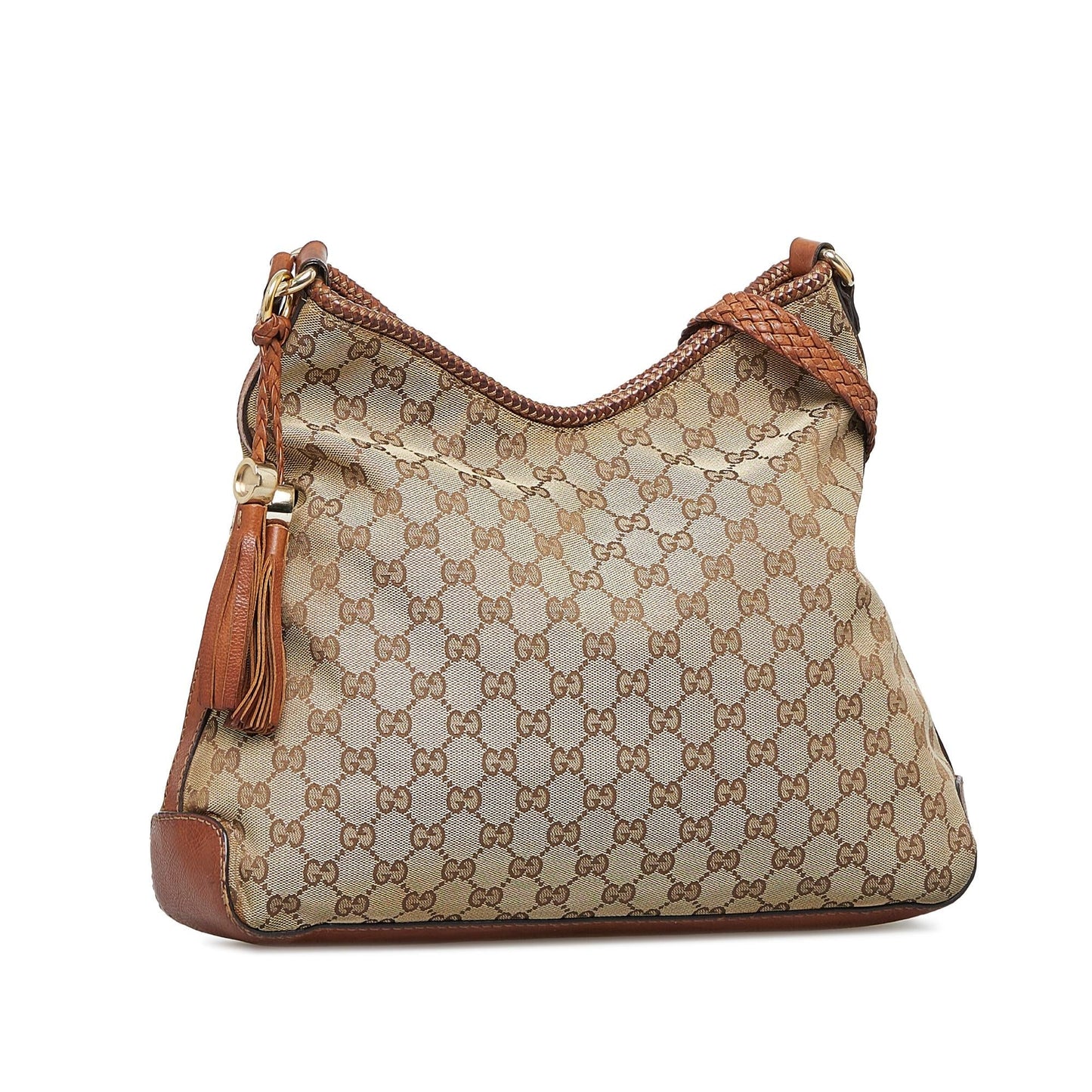Gucci GG Canvas Marrakech Shoulder Bag (SHG-eTLpnQ)