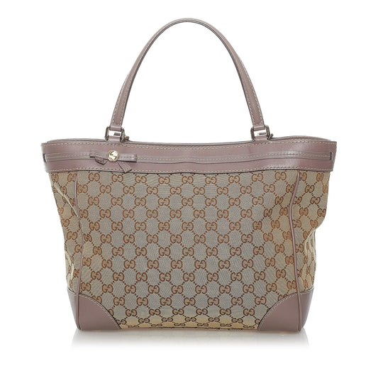 Gucci GG Canvas Mayfair Tote Bag (SHG-30438)