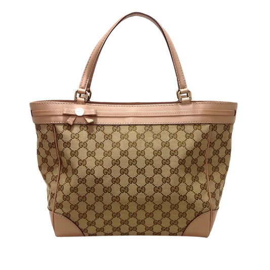Gucci GG Canvas Mayfair Tote Bag (SHG-32071)