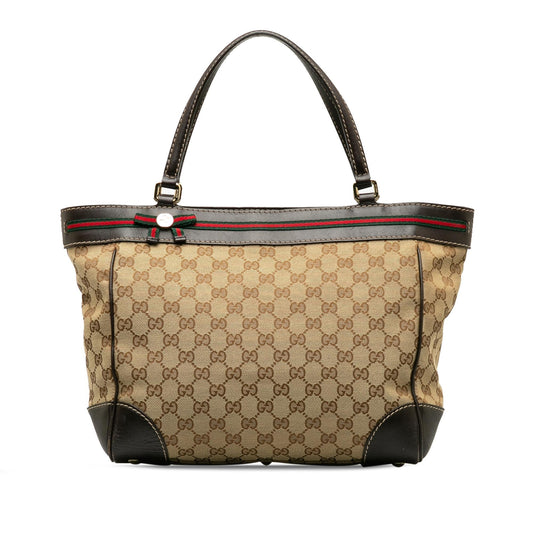 Gucci GG Canvas Mayfair Tote Bag (SHG-psPOfN)
