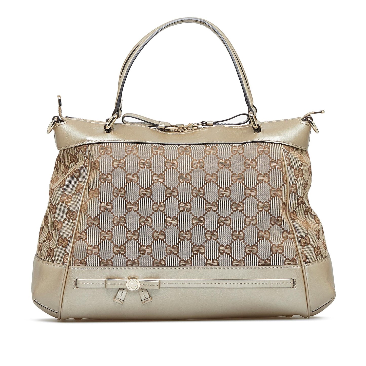 Gucci Canvas Shoulder Bag