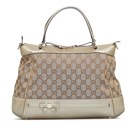 Gucci Canvas Shoulder Bag