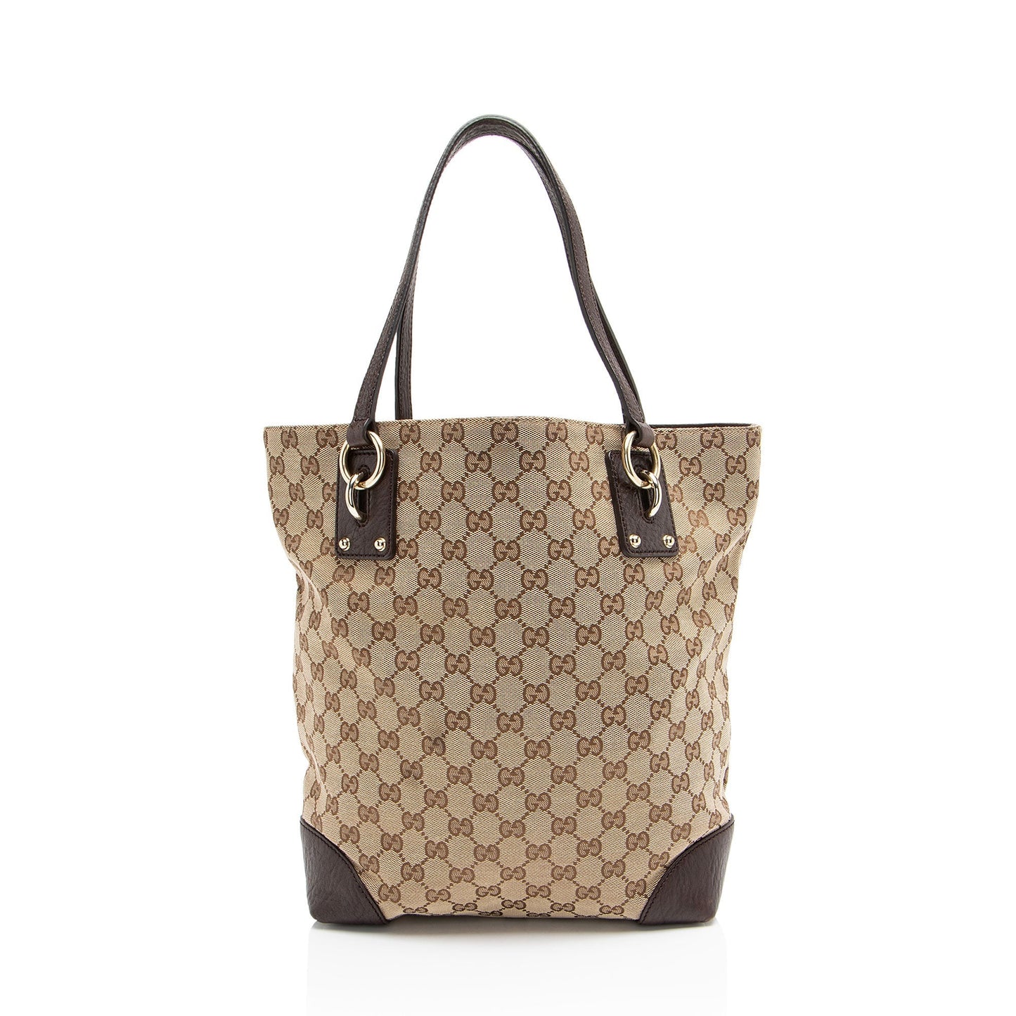 Gucci GG Canvas Charm Medium Tote