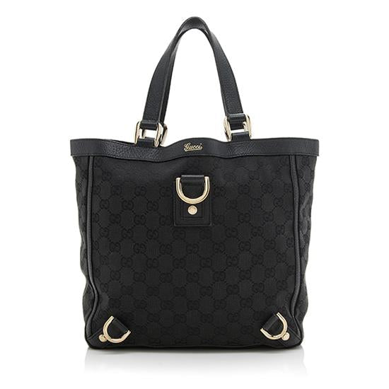 Gucci Abbey Canvas Tote Style 1