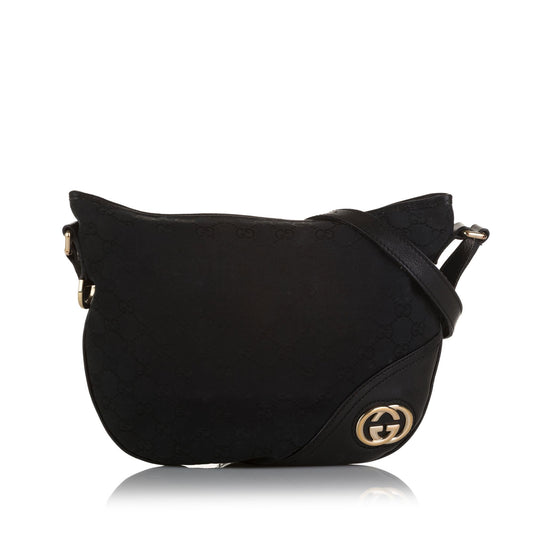 Gucci GG Canvas New Britt Crossbody (SHG-TogFnu)