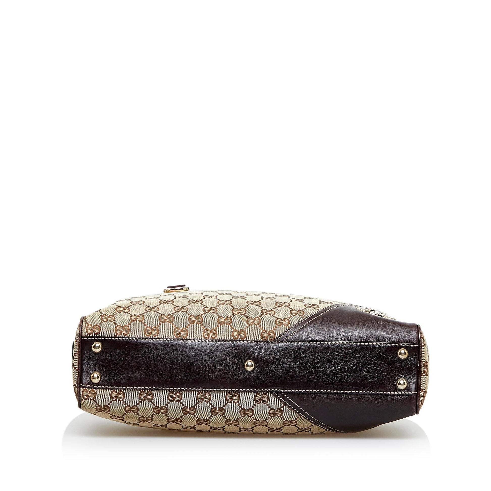 Gucci GG Canvas New Britt Shoulder Bag (SHG-zjo0YD)