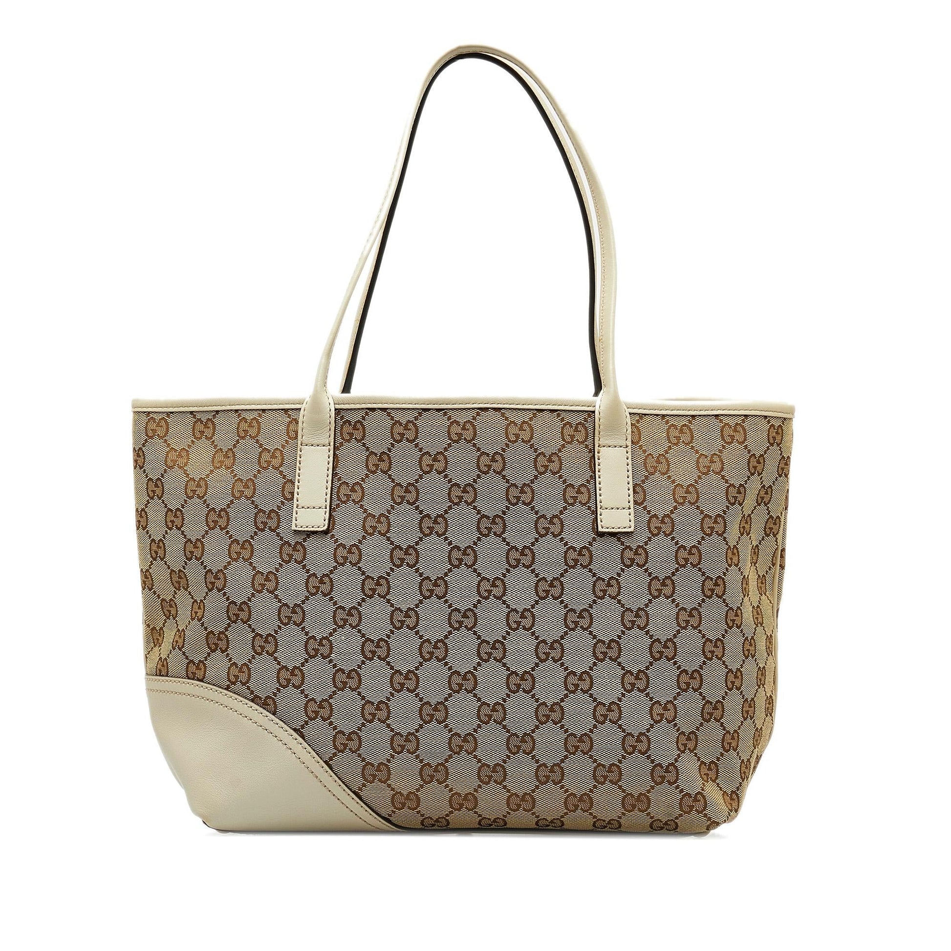 Gucci GG Canvas New Britt Tote (SHG-C4oQ72)