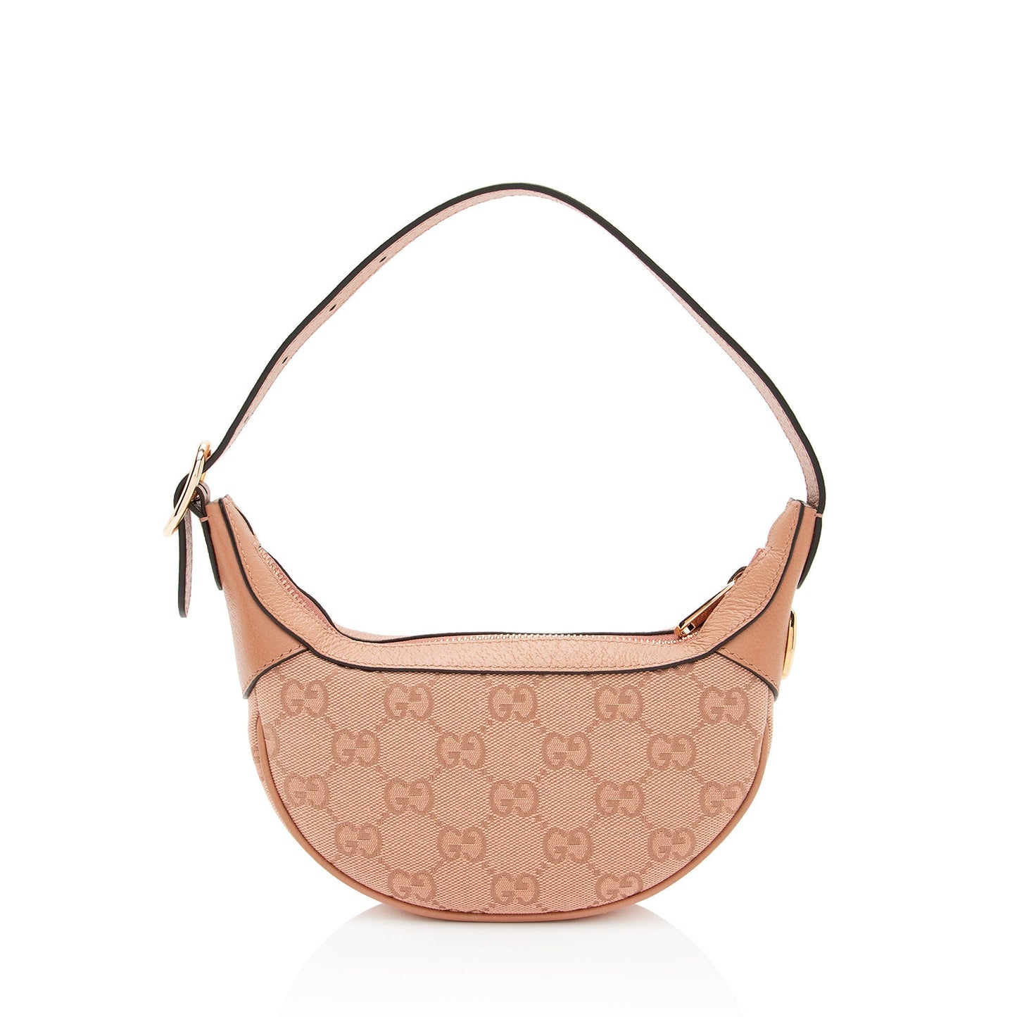 Gucci GG Canvas Ophidia Half Moon Mini Hobo (SHF-1rDKVw)
