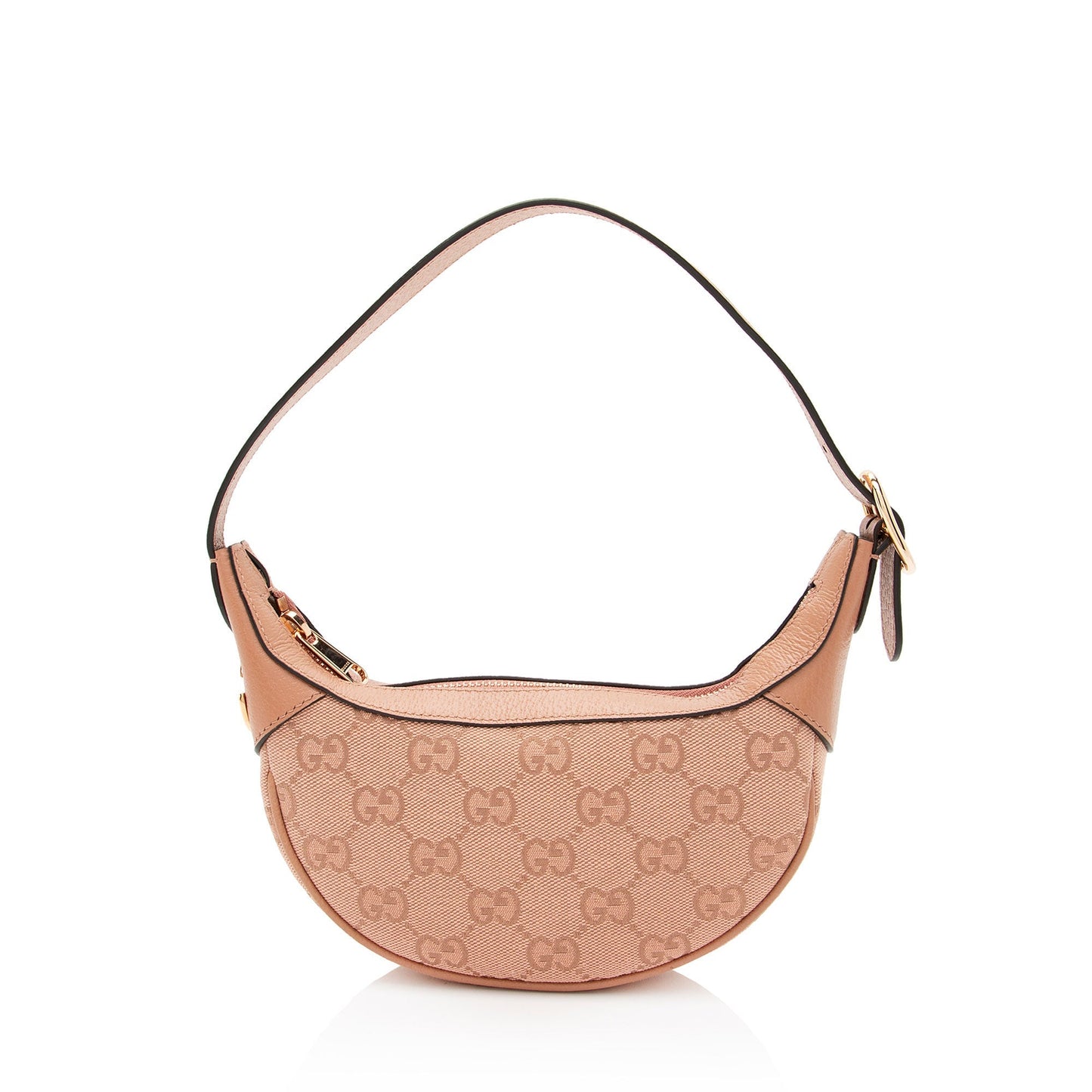 Gucci GG Canvas Ophidia Half Moon Mini Hobo (SHF-1rDKVw)