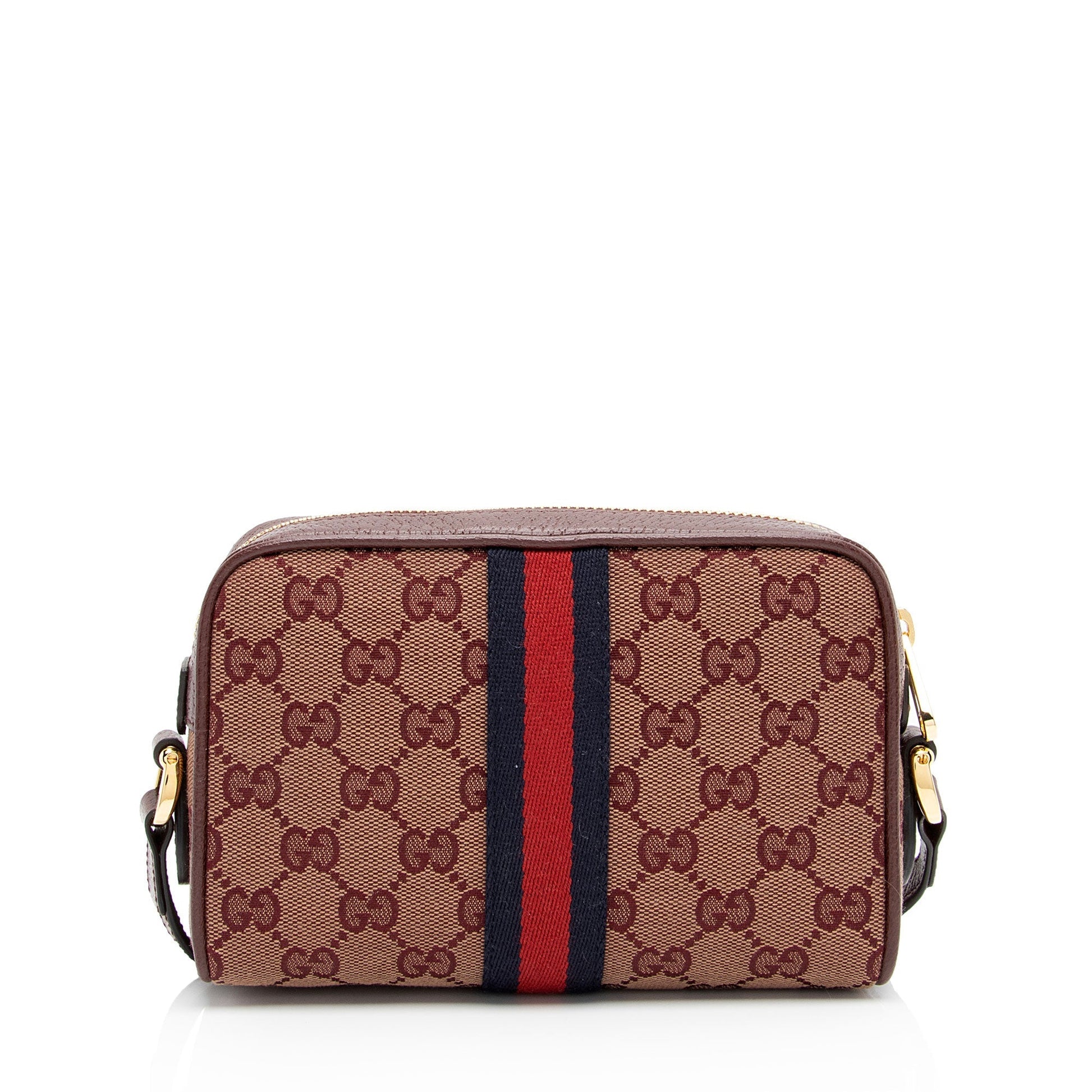 Gucci GG Canvas Ophidia Mini Shoulder Bag (SHF-xkp3mR)