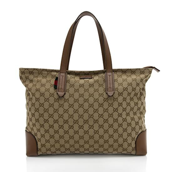 Gucci Canvas Tote Style 4