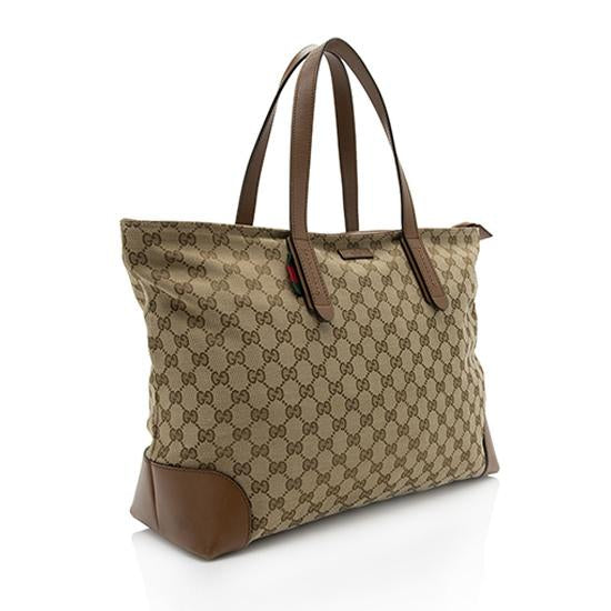 Gucci Canvas Tote Style 4