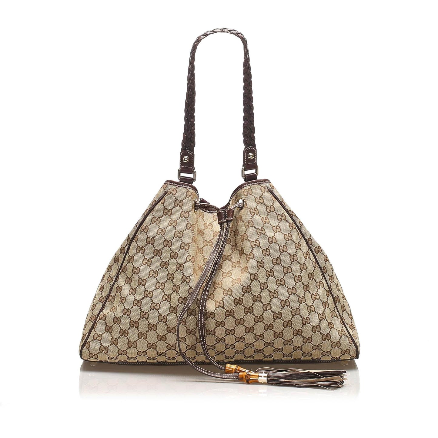 Gucci Canvas Monogram Tote Style 165