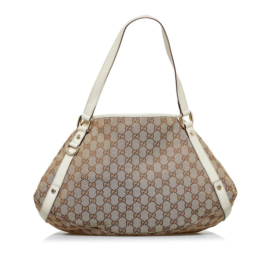 Gucci GG Canvas Pelham Shoulder Bag (SHG-R62bHz)
