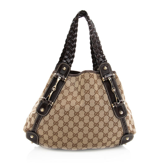 Gucci GG Canvas Pelham Small Shoulder Bag - FINAL SALE (SHF-20161)