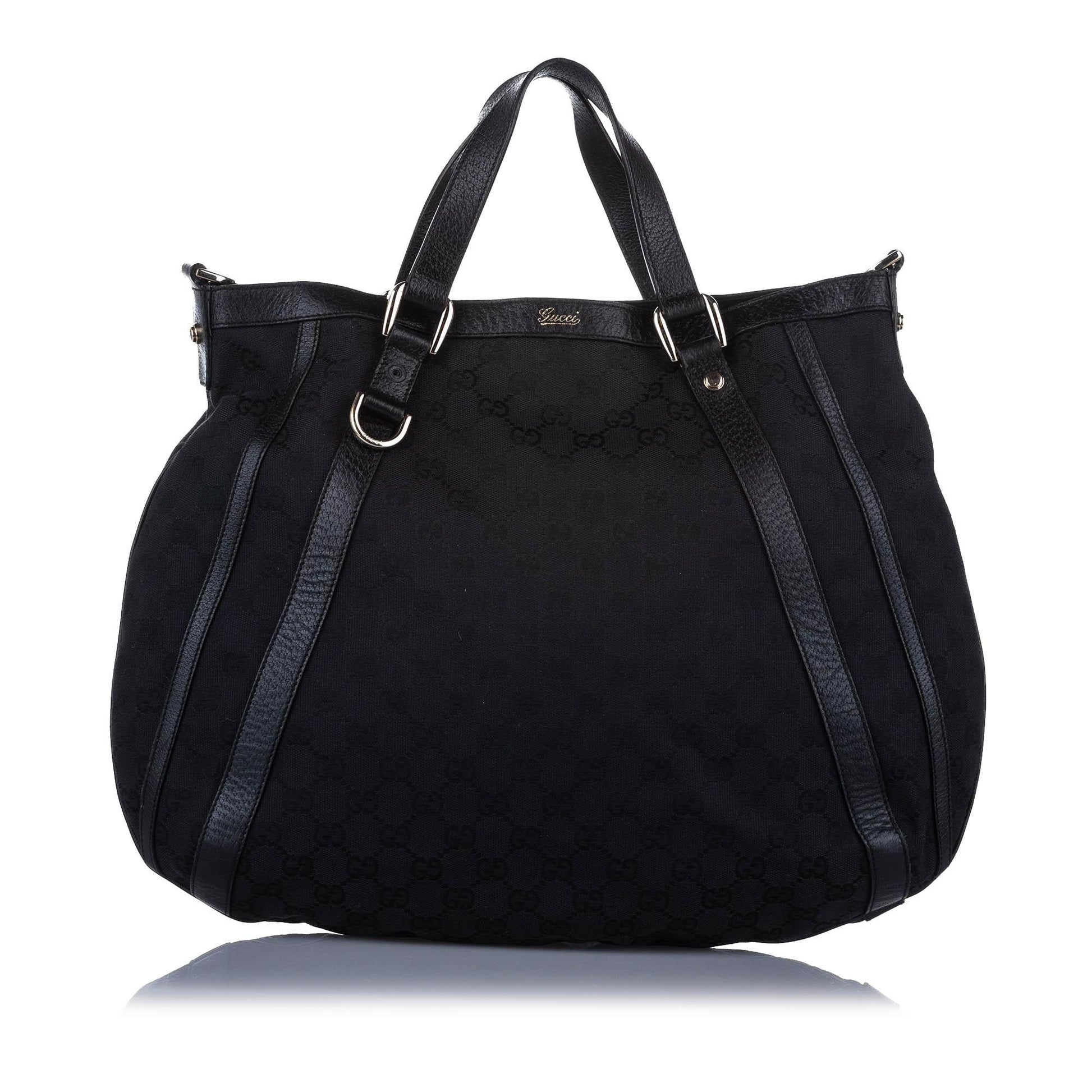 Gucci Canvas Monogram Tote Style 11