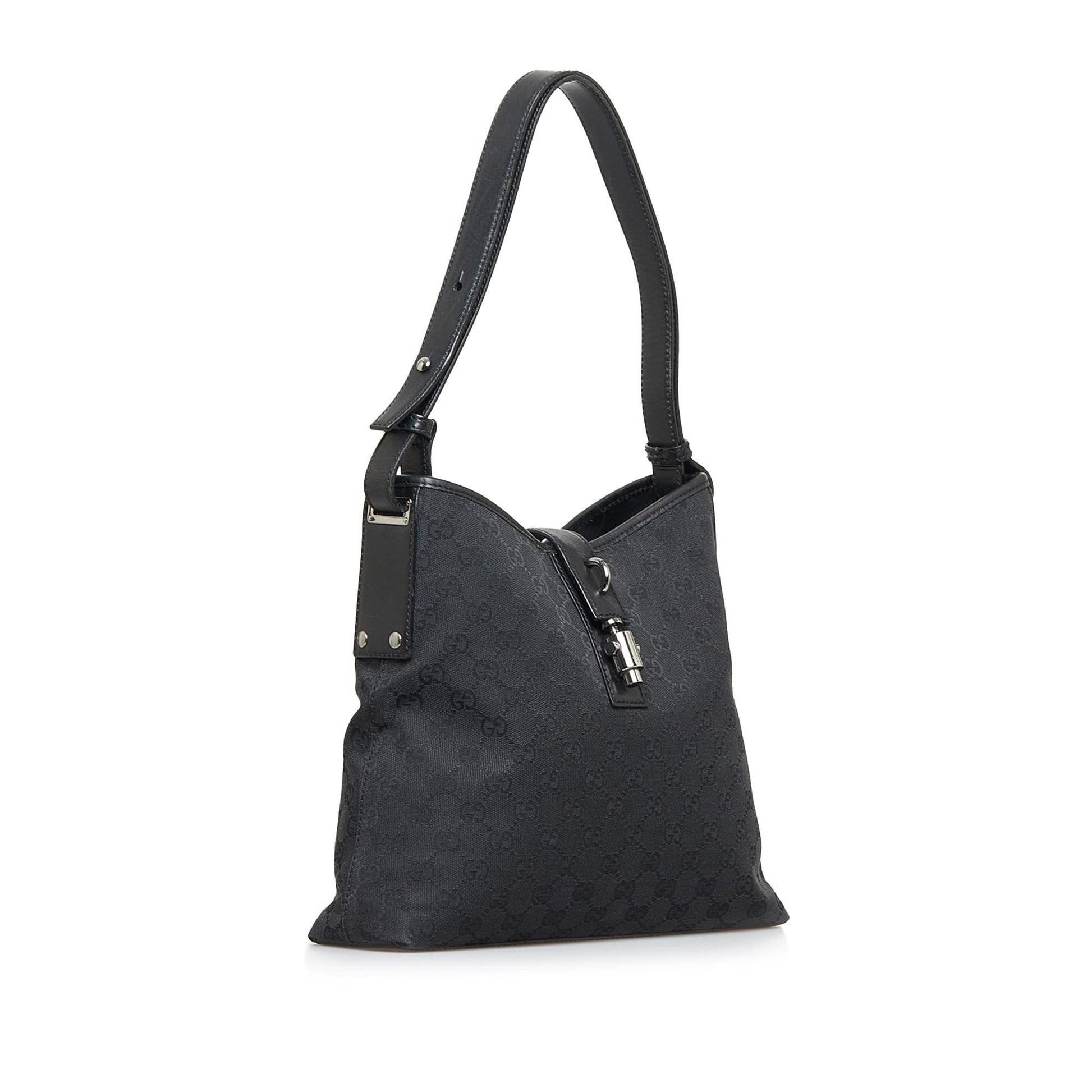 Gucci GG Canvas Piston Shoulder Bag (SHG-UpkBKi)