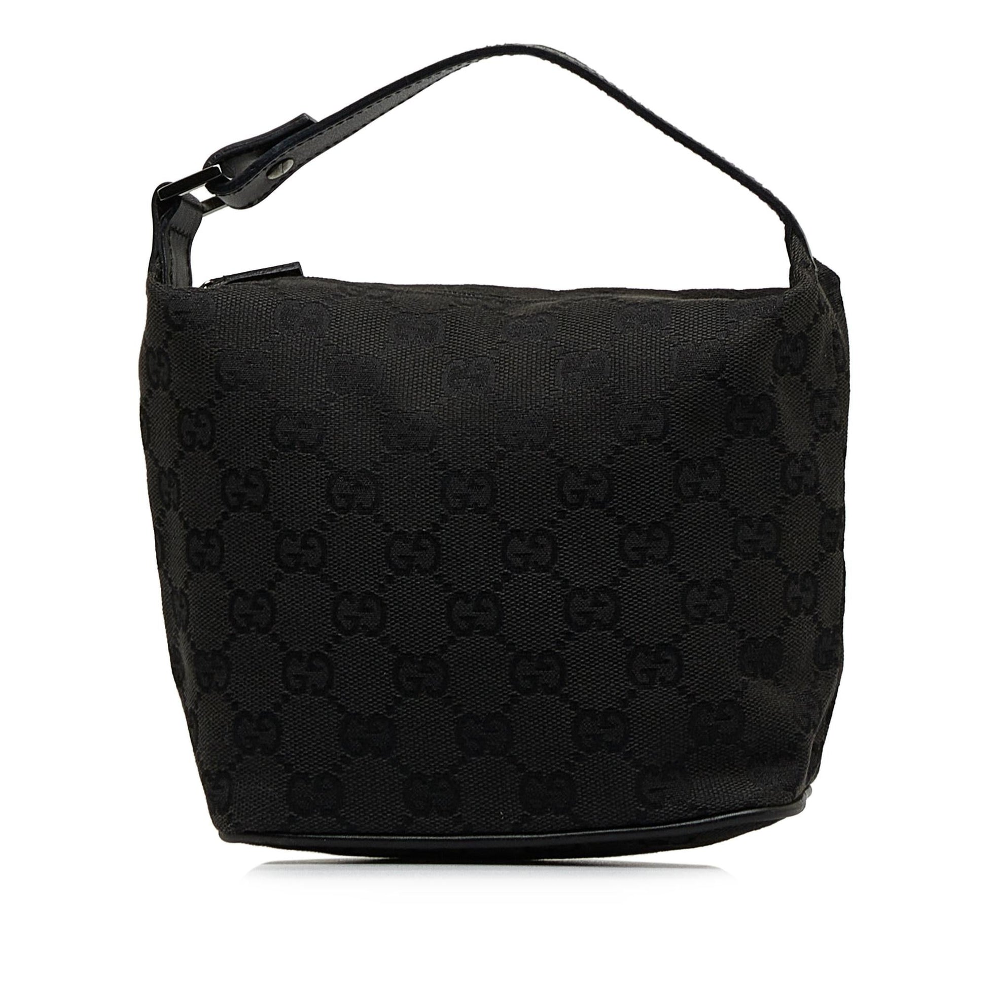Gucci Pochette Canvas Shoulder Bag