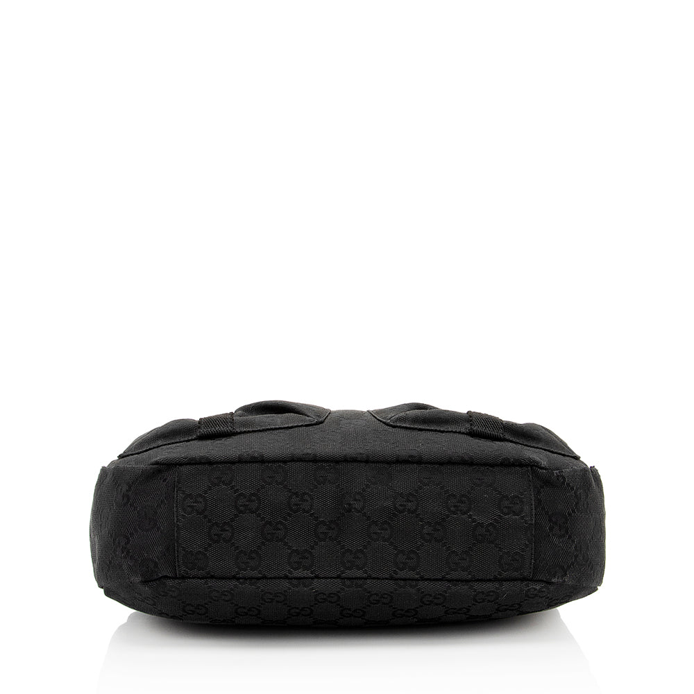 Gucci GG Canvas Pocket Shoulder Bag (SHF-19921)