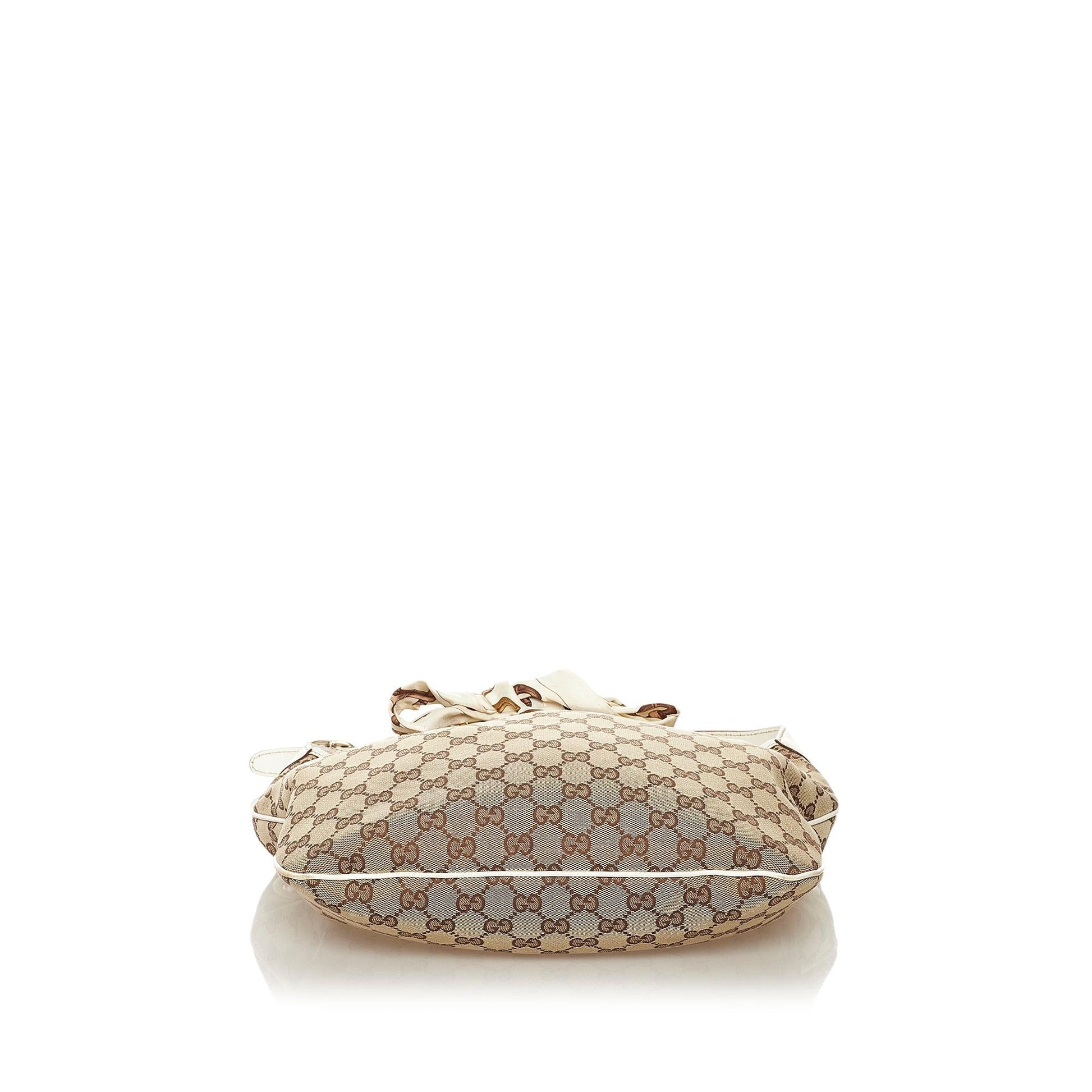 Gucci GG Canvas Positano Hobo Bag (SHG-34348)