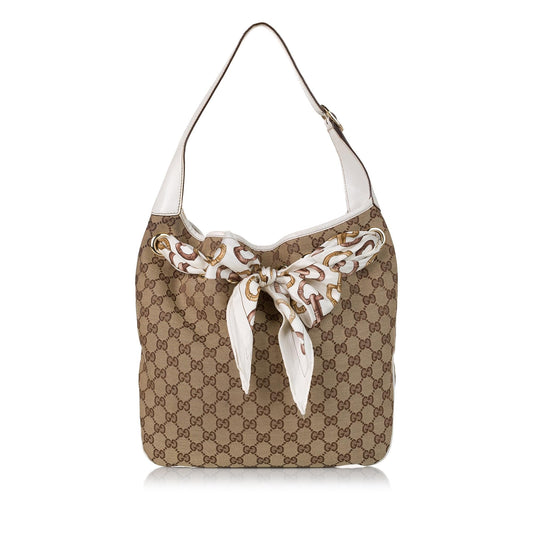 Gucci GG Canvas Positano Tote Bag (SHG-35450)