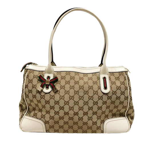 Gucci GG Canvas Princy Handbag (SHG-31396)