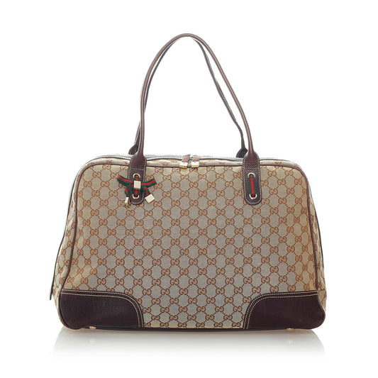 Gucci GG Canvas Princy Handbag (SHG-32755)