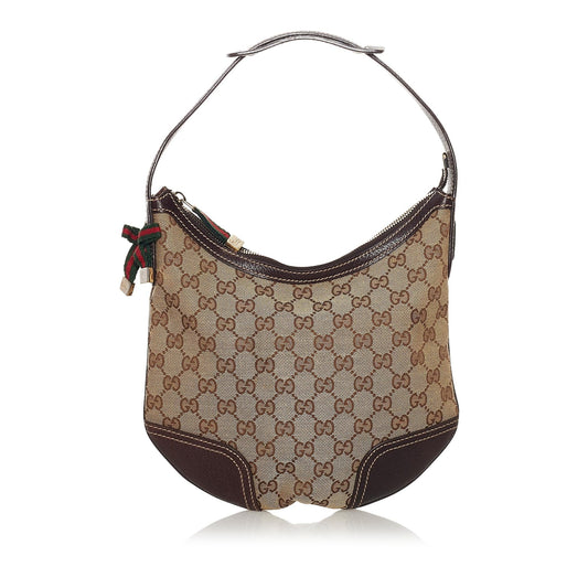 Gucci GG Canvas Princy Hobo Bag (SHG-33743)