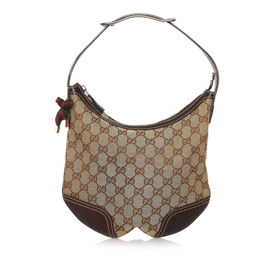 Gucci GG Canvas Princy Hobo (SHG-34949)