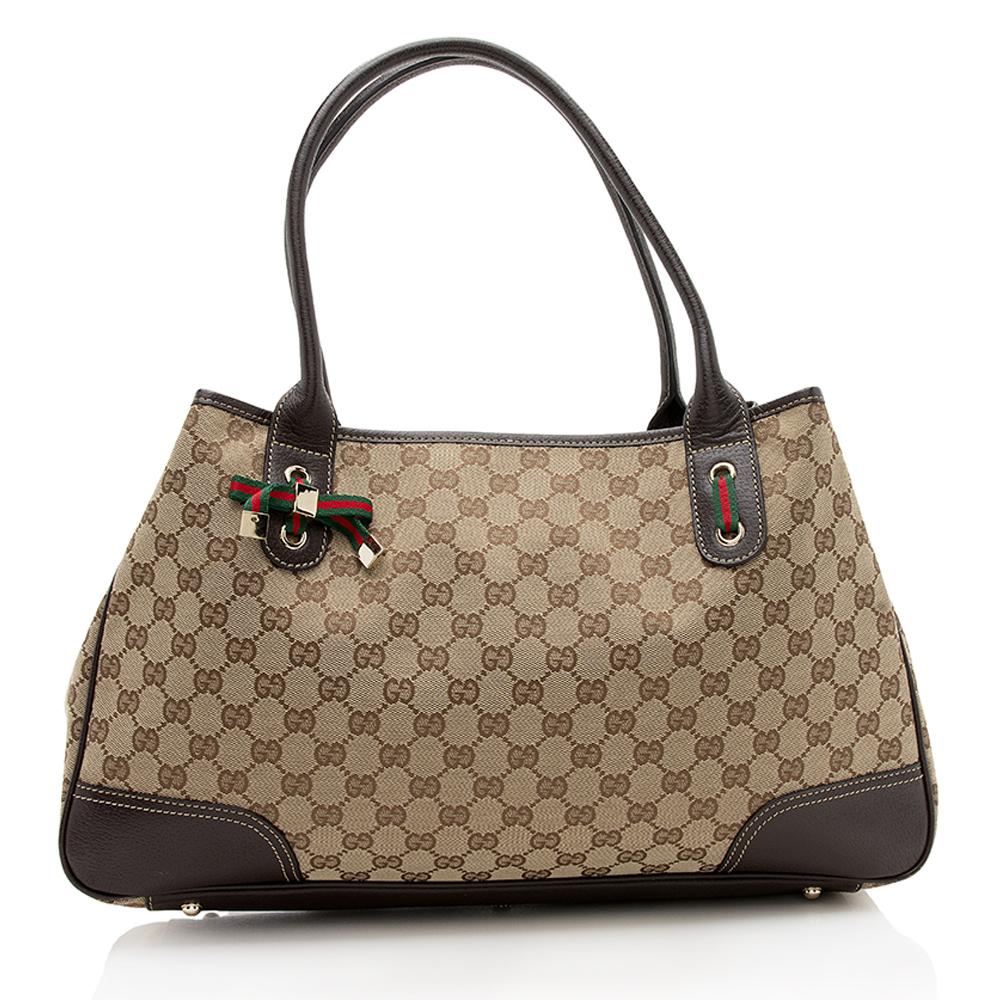 Gucci Princy Canvas Tote Style 1