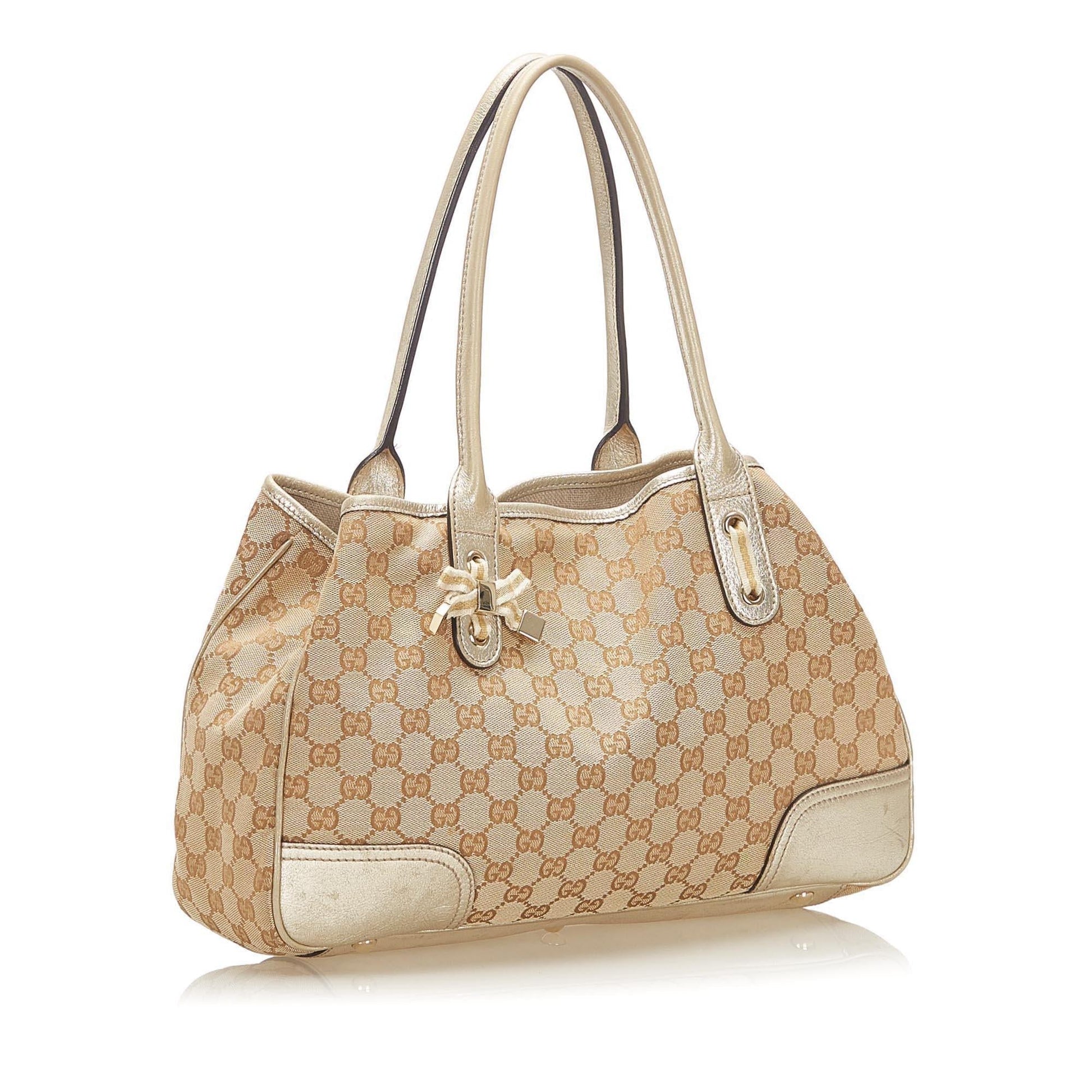 Gucci Princy Canvas Monogram Tote Style 1